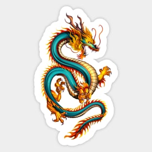 Chinese Dragon Sticker